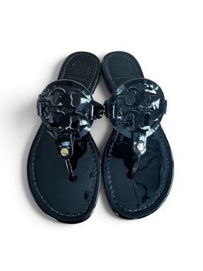 TORY BURCH MILLER THONG SANDAL Patent Leather